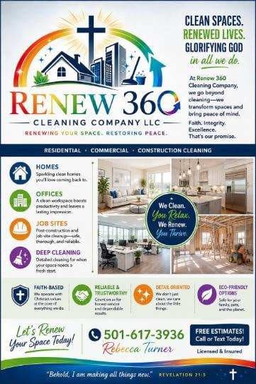 Renew 360 residential commercial and construction cleaning services
